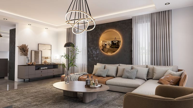 Апартаменты в уютном жилом комплексе, район Енибогазичи (005109) — фото 13