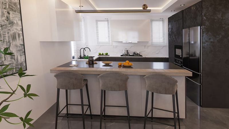 Апартаменты в уютном жилом комплексе, район Енибогазичи (005109) — фото 24