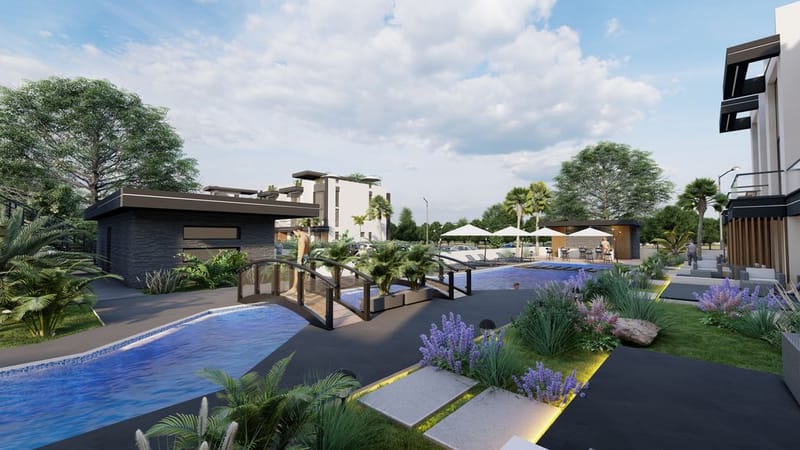 Апартаменты в комфортабельном жилом комплексе в районе Енибогазичи (001310) — фото 10