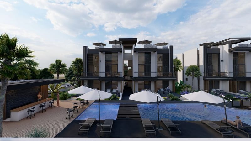 Апартаменты в комфортабельном жилом комплексе в районе Енибогазичи (001310) — фото 13