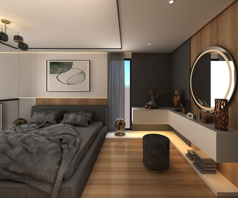 Апартаменты в комфортабельном жилом комплексе в районе Енибогазичи (001310) — фото 22