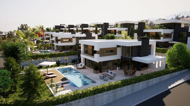 Престижный проект вилл на холмах Киренийских гор в районе Эдремит (003310) — фото 6