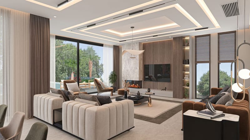 Престижный проект вилл на холмах Киренийских гор в районе Эдремит (003310) — фото 22