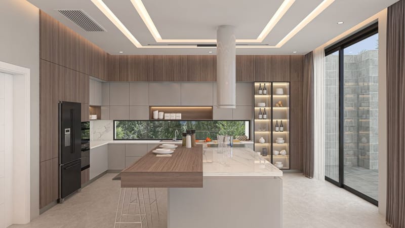 Престижный проект вилл на холмах Киренийских гор в районе Эдремит (003310) — фото 23