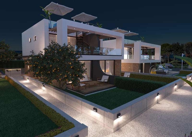 Современный комплекс вилл премиум класса в в сердце Кирении, Лапта (001314) — фото 9