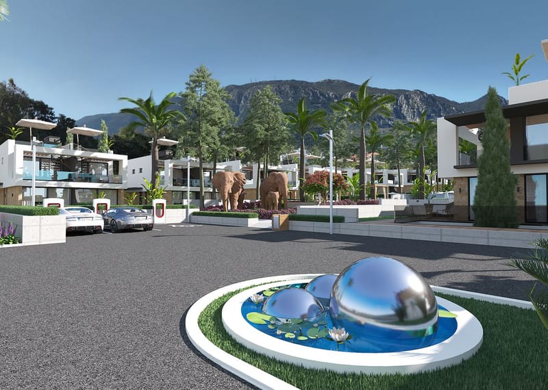 Современный комплекс вилл премиум класса в в сердце Кирении, Лапта (001314) — фото 22