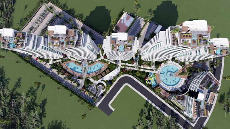 Уютные апартаменты в жилом комплексе в центре Искеле (005491) — фото 4