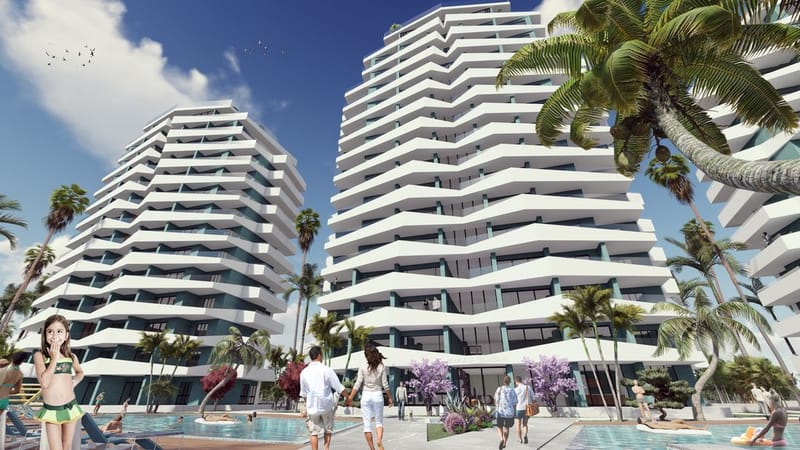 Уютные апартаменты в жилом комплексе в центре Искеле (005491) — фото 22