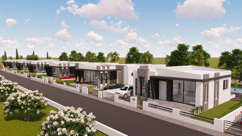 Современные одноэтажные виллы, Мутлуяка (006491) — фото 2