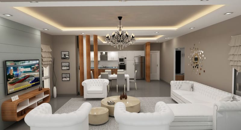 Современные одноэтажные виллы, Мутлуяка (006491) — фото 6