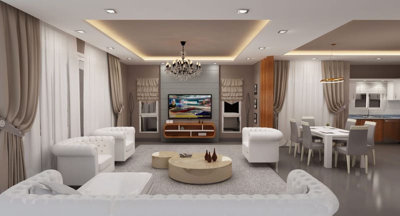 Современные одноэтажные виллы, Мутлуяка (006491) — фото 7