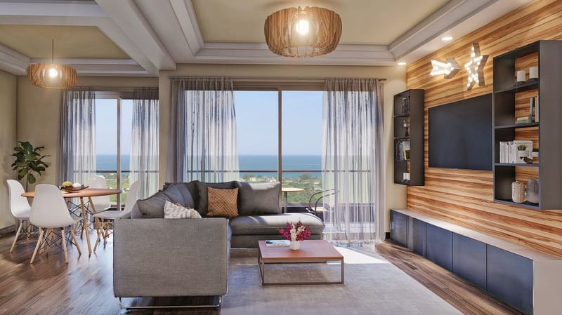 Современный жилой комплекс апартаментов в районе Искеле (011491) — фото 17