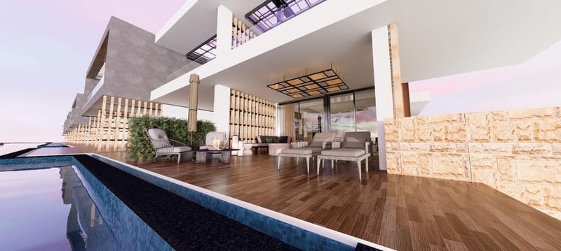 Апартаменты в живописном районе острова, Лапта (001315) — фото 2