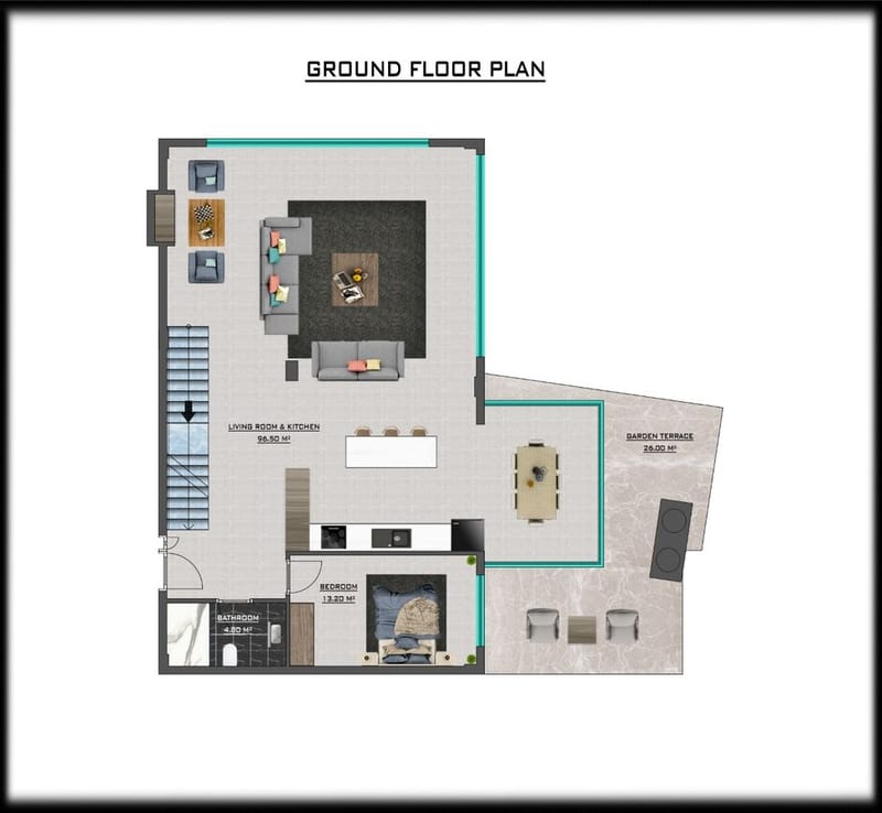 Комплекс вилл в живописном городе Гирне, Кирения (02205) — фото 22