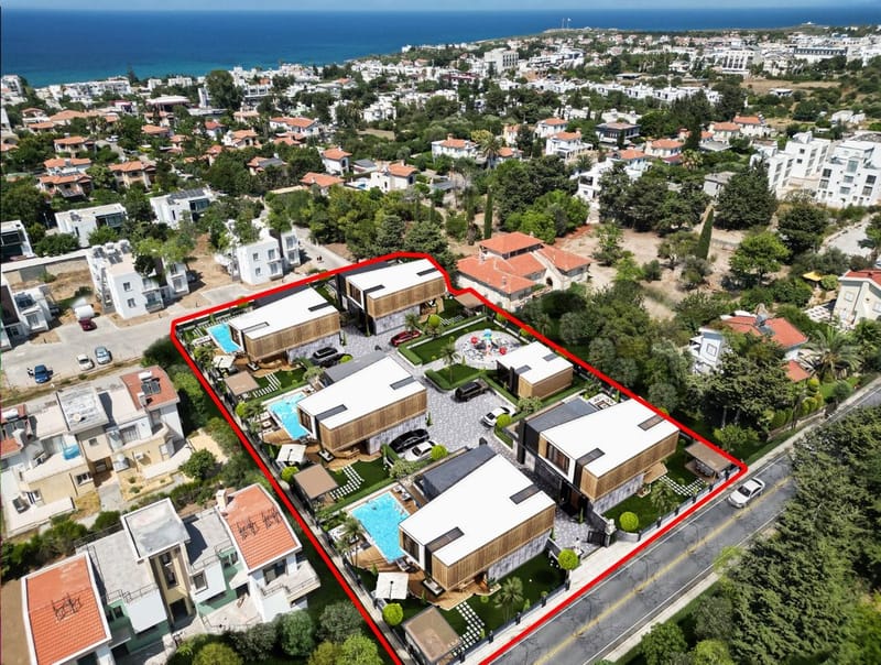 Комплекс вилл в живописном городе Гирне, Кирения (02205) — фото 21