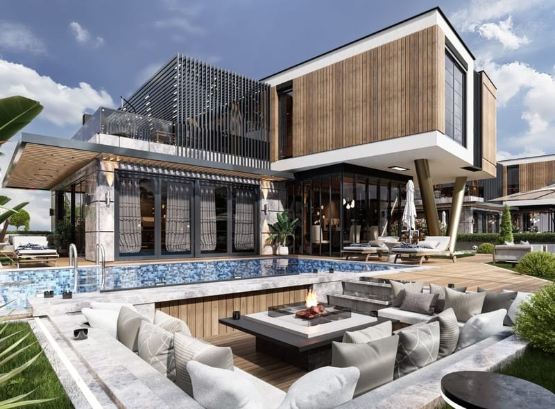 Комплекс вилл в живописном городе Гирне, Кирения (02205) — фото 1