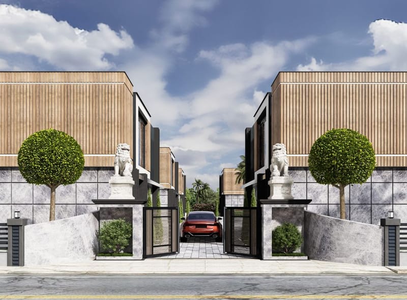 Комплекс вилл в живописном городе Гирне, Кирения (02205) — фото 13