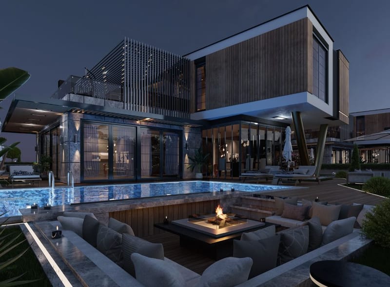 Комплекс вилл в живописном городе Гирне, Кирения (02205) — фото 18