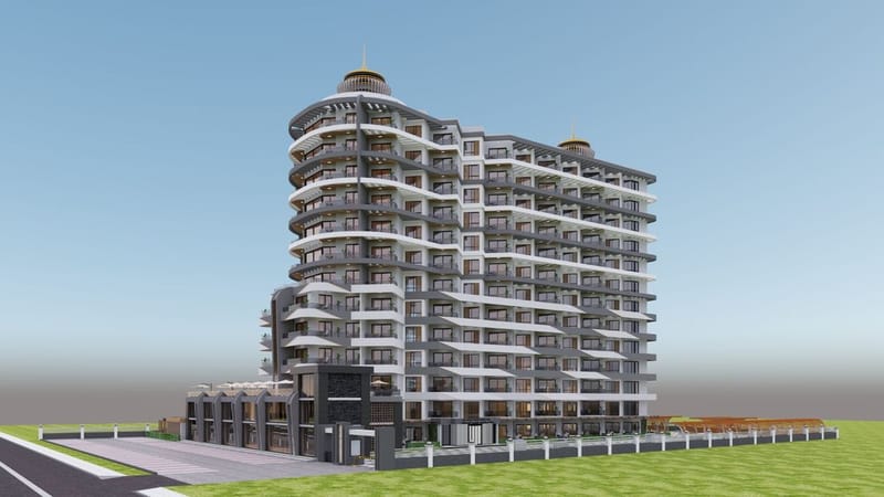 Элегантный комплекс апартаментов в городе Лефке, в прекрасном районе Гюзельюрт (02305) — фото 3