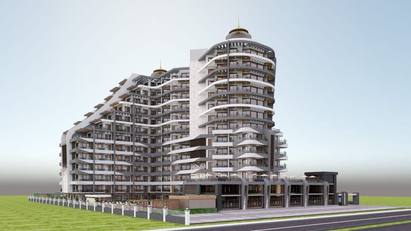 Элегантный комплекс апартаментов в городе Лефке, в прекрасном районе Гюзельюрт (02305) — фото 5