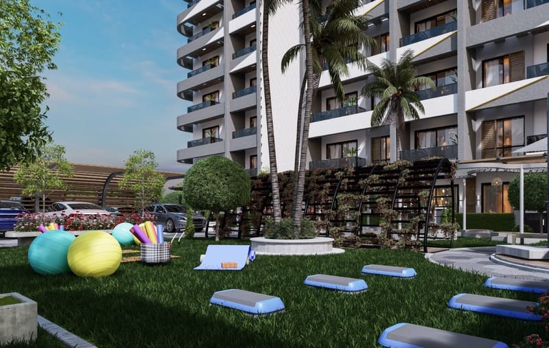 Элегантный комплекс апартаментов в городе Лефке, в прекрасном районе Гюзельюрт (02305) — фото 16