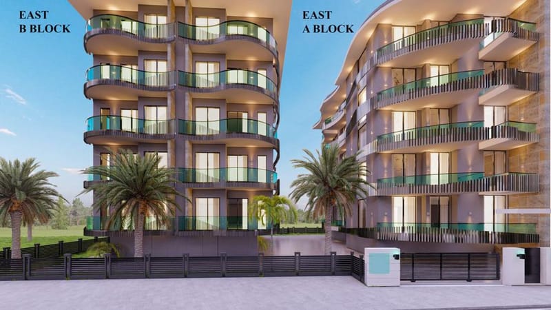 Квартира от инвестора в новом жилом комплексе в центре Алании (22000) — фото 2