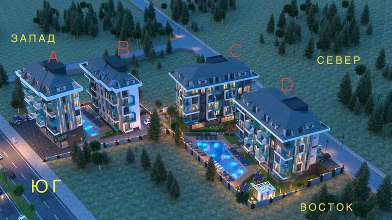 Полностью меблированная квартира от инвестора в центре Алании (22600) — фото 8