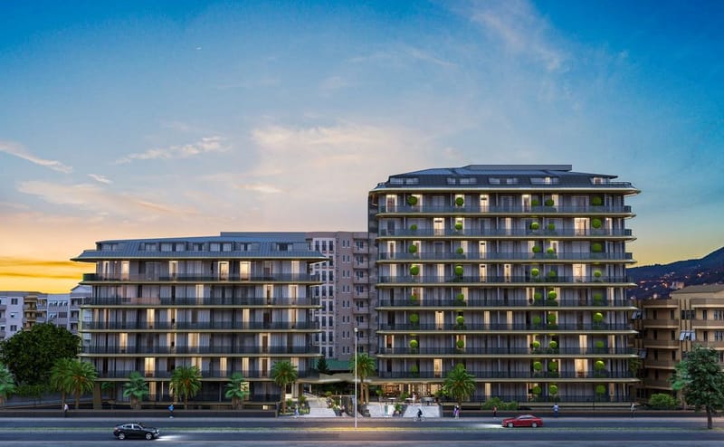 Квартира 1+1 от инвестора в жилом комплексе в центре Алании (22700) — фото 3