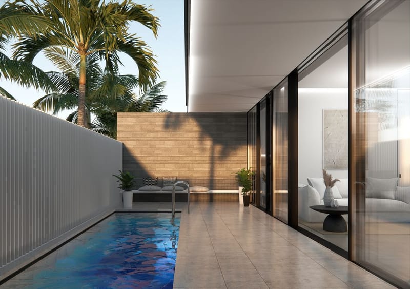 Привлекательные современные апартаменты на Бали, район Букит (009138) — фото 5