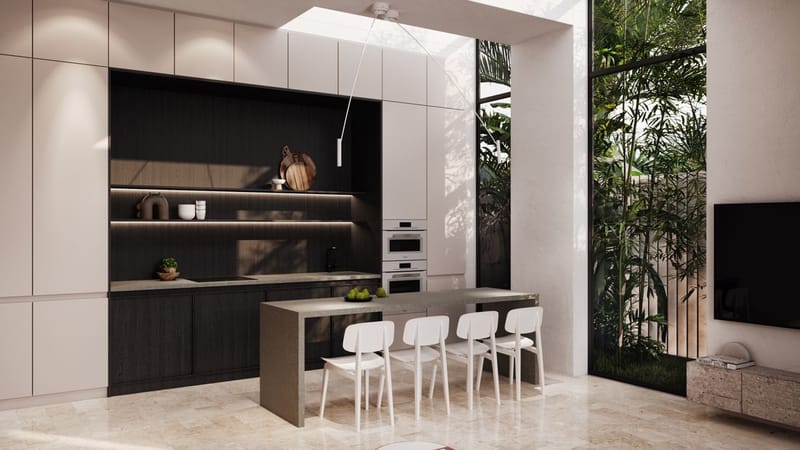 Виллы с панорамным видом на Индийский океан, полуостров Букит (011138) — фото 14