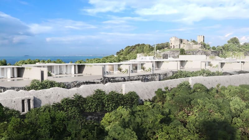 Роскошные виллы с бассейнами и видом на океан, у пляжа Меласти (013138) — фото 8