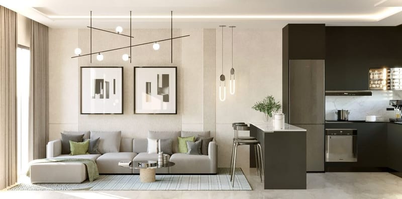 Современные апартаменты в живописном районе Эсентепе (011161) — фото 32