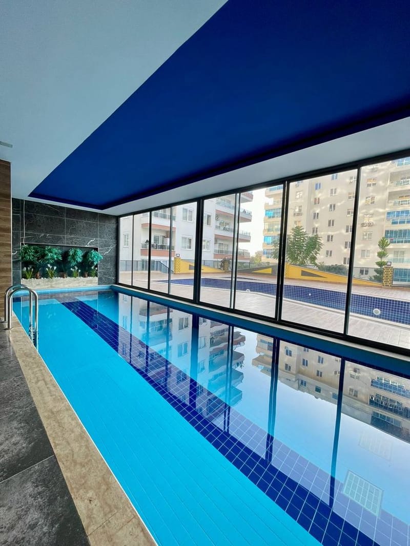 Элегантная квартира 1+1 в аренду всего в 800 метрах от моря в Махмутларе (0080001) — фото 12