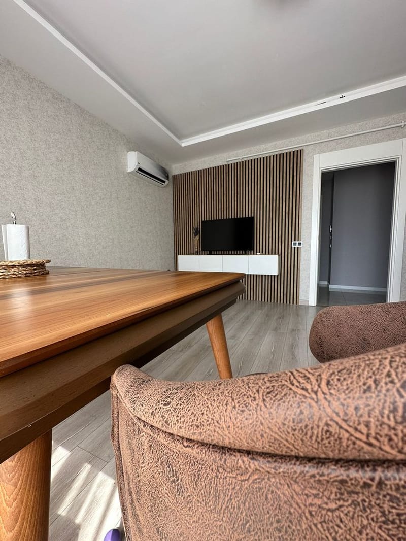 2+1 квартира с террасой и видом на море, район Соли (26200) — фото 5