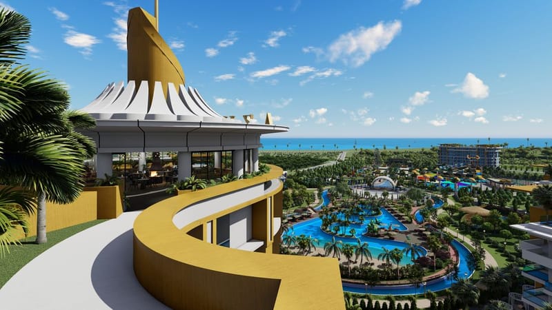 Просторная квартира от собственника в современном жилом комплексе в районе Тюрклер (26400) — фото 16