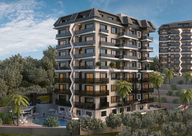 Жилой комплекс квартир в Авсалларе (001449) — фото 2