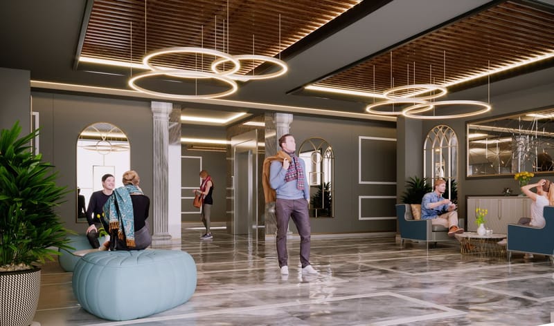 Жилой комплекс квартир в Авсалларе (001449) — фото 25