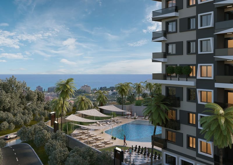 Жилой комплекс квартир в Авсалларе (001449) — фото 8