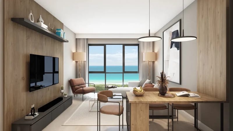 Апартаменты в Бодруме на первой линии. Вид на море! (002323) — фото 12