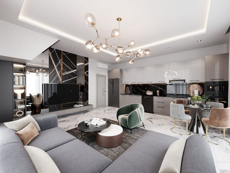 Апартаменты в жилом комплексе в развивающемся районе Гюллер Пинари (00756) — фото 25