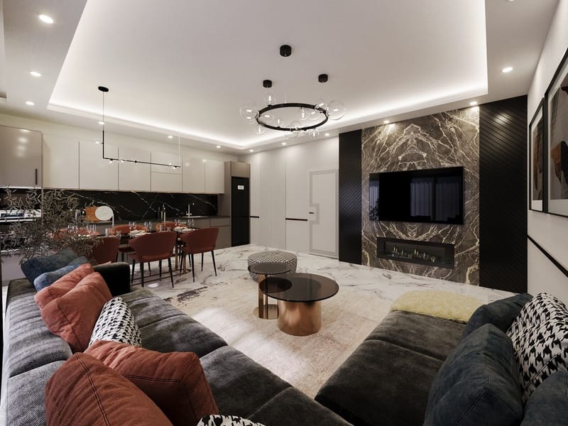 Апартаменты в жилом комплексе в развивающемся районе Гюллер Пинари (00756) — фото 28