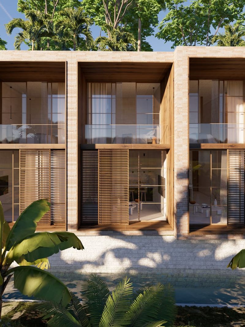 Виллы в комплексе в районе Букит на живописном острове Бали (019138) — фото 3