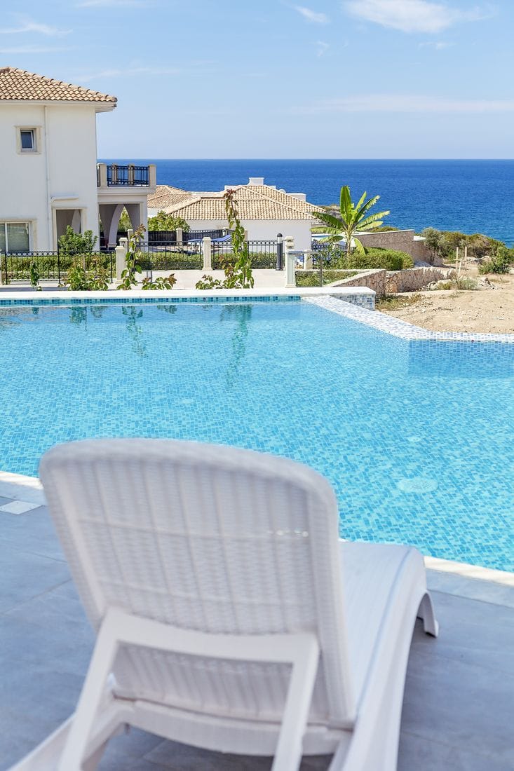 Виллы в комплексе на берегу Средиземного моря, в самом сердце Эсентепе (011498) — фото 15