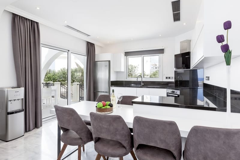 Виллы в комплексе на берегу Средиземного моря, в самом сердце Эсентепе (011498) — фото 25