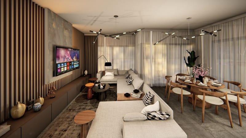 Просторные апартаменты в жилом комплексе в живописном районе Доганкой (005304) — фото 7