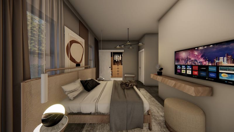 Просторные апартаменты в жилом комплексе в живописном районе Доганкой (005304) — фото 13