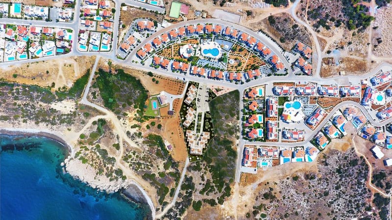 Квартиры с 2 спальнями в готовом жилом комплексе на берегу моря в Эсентепе (012498) — фото 11