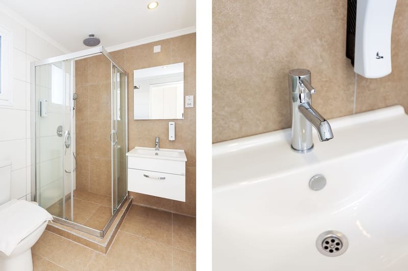 Просторные апартаменты с 3 спальнями и садом в приморском комплексе в Эсентепе (013498) — фото 15