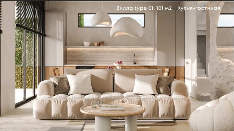 Виллы на берегу океана с серф клубом на территории комплекса в районе Букит (002388) — фото 12