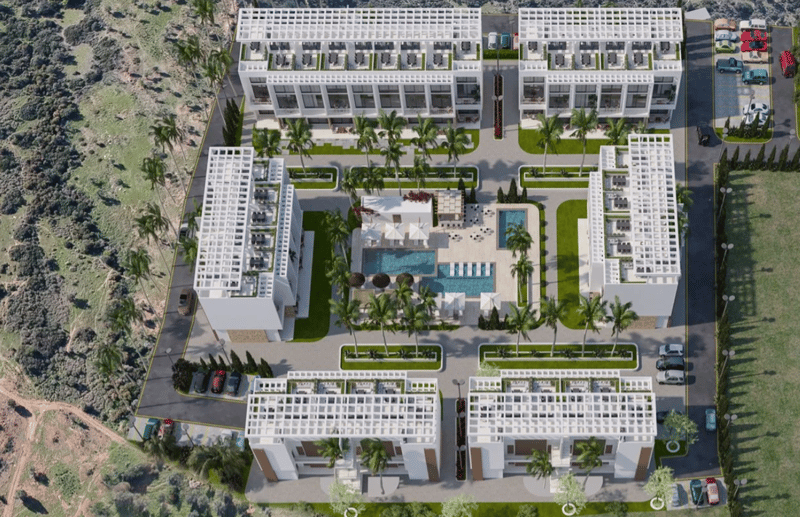 Комплекс роскошных апартаментов на берегу моря в Эсентепе (001406) — фото 4